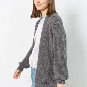 Cardigan à manches chauves souris