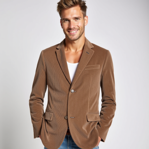 Blazer Élégance Brun