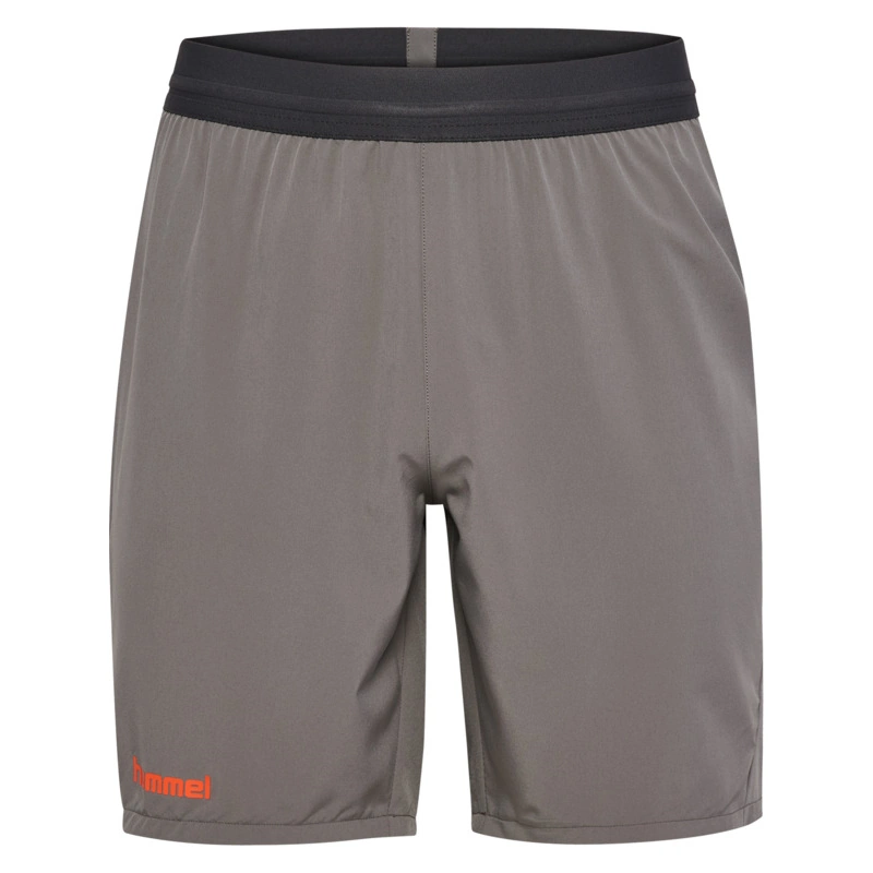 Short Homme Hummel Blaze Gris/Orange – Image 3