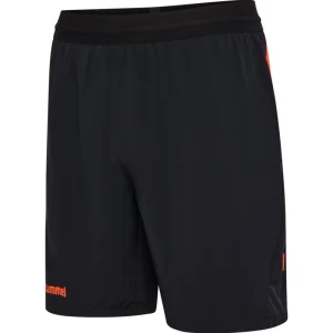 Short Homme Hummel Blaze Noir/Orange