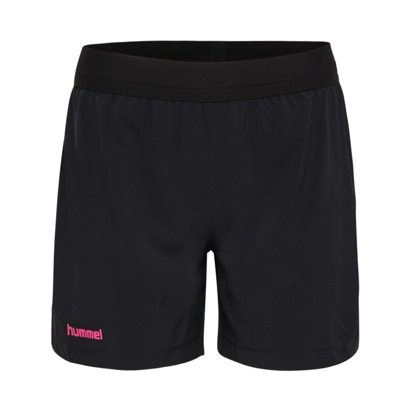 Short Femme Hummel Blaze Noir/Rose – Image 3