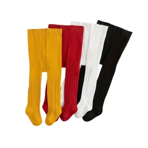 Lot de 4 Collants Bébé – Confort et Style