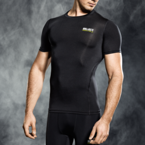 T-shirt de compression manches courtes Select Noir