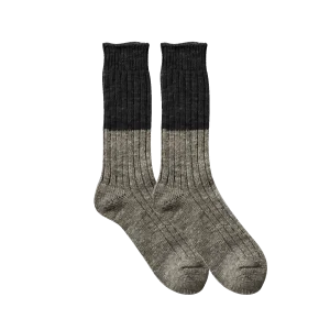Wool Cotton Slab Socks