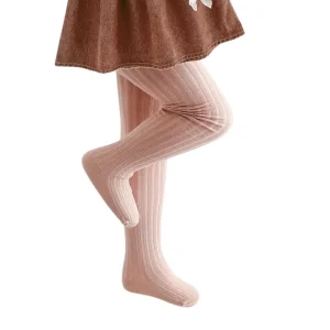 Collants Côtelés Rose– Confort et Élégance