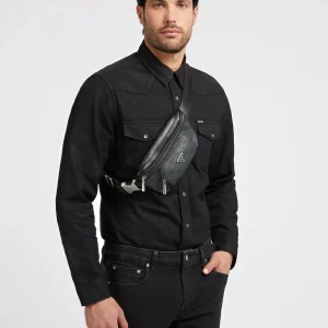 Sac banane Guess "Compact Argent"