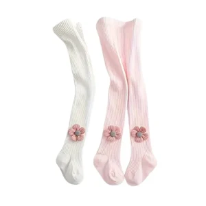 Lot de 5 Collants Bébé – Douceur et Élégance