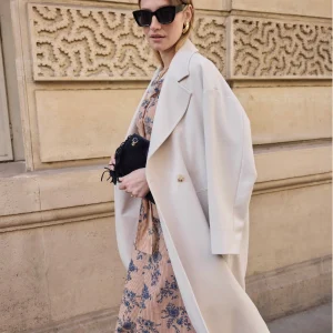 manteau oversize poches plaquees