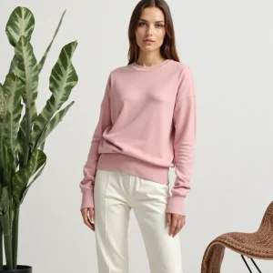Pull Oversize Rose – Douceur et Style au Quotidien