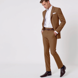 Pantalon Caramel Élégance