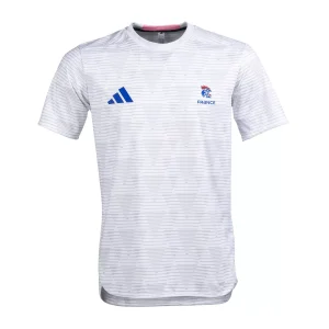 Maillot d&rsquo;entraînement Homme Adidas/FFHB Équipe de France Blanc