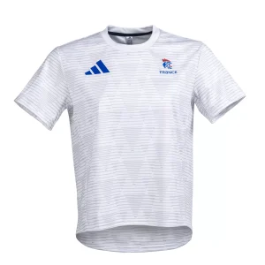 Maillot d&rsquo;entraînement Femme Adidas/FFHB Équipe de France Blanc