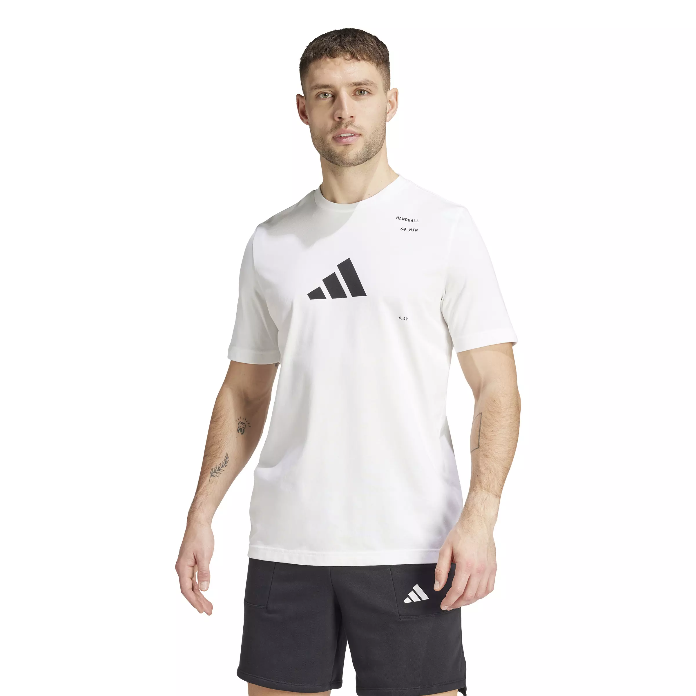 Tshirt Adidas Handball Blanc – Image 3