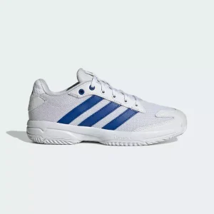 Chaussures enfant Adidas Stabil JR 2 Blanc/Bleu