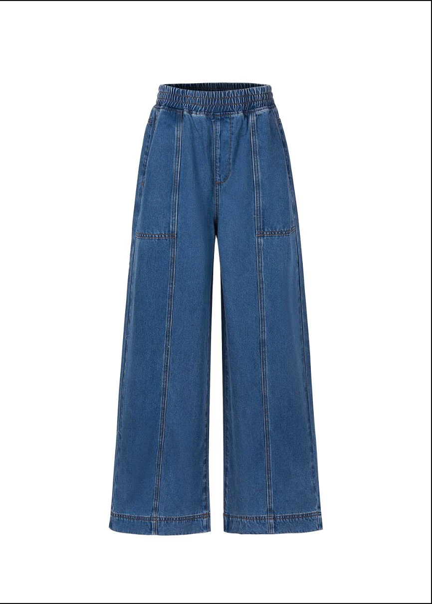 Jean fluide élastiqué Balsamine – Image 3