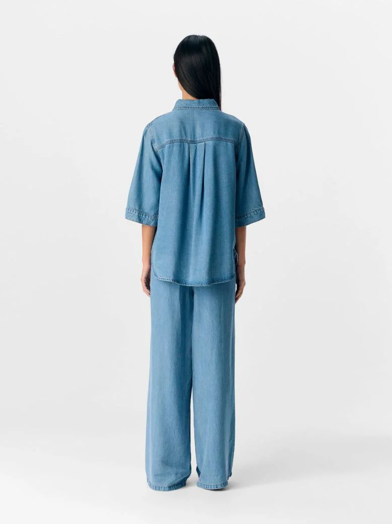 Chemise jean manches courtes Frame – Image 4