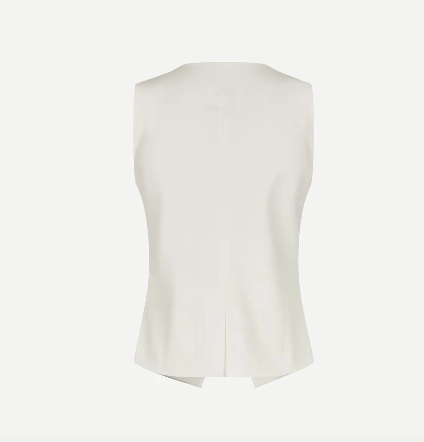 Gilet sans manches blanc Saruma – Image 5