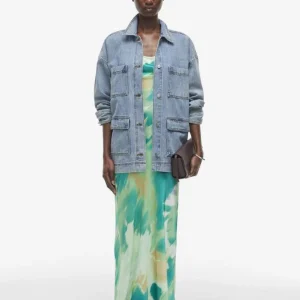 Veste en jean avec poches Jolie