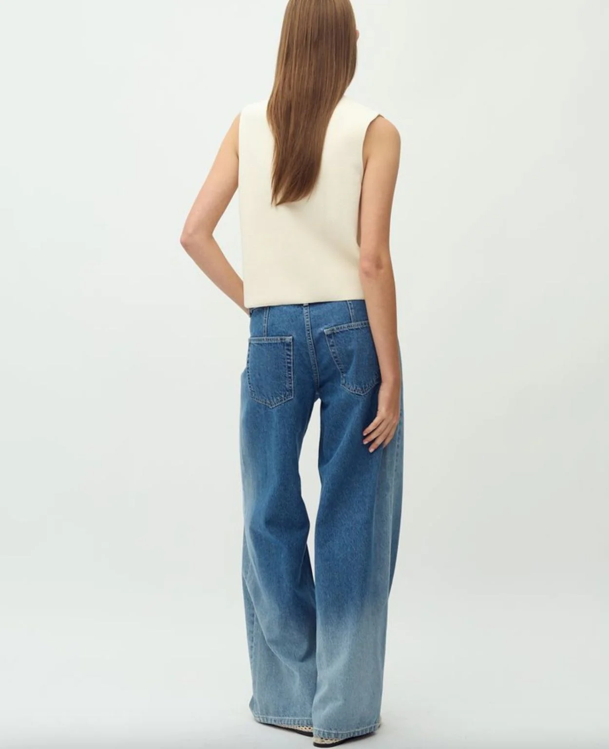 Jean bleu dégradé Pyras – Image 3