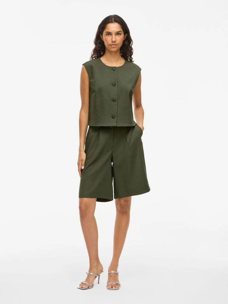 Gilet sans manches kaki Culda – Image 3