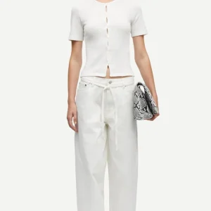 Jean blanc lacet Harper