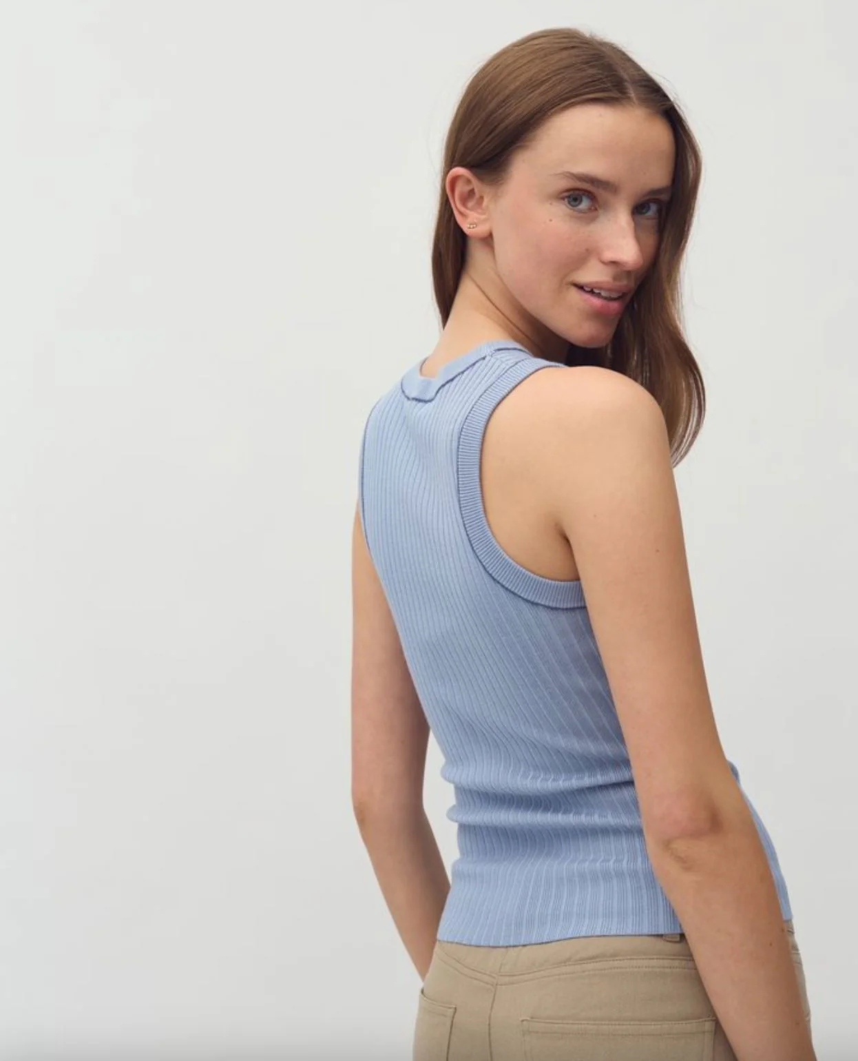 Débardeur bleu ciel Callis – Image 2