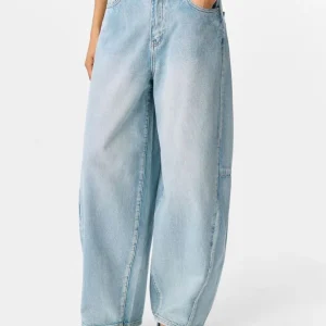 Jean ballon bleu clair Moji Elsa