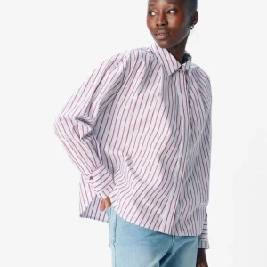 Chemise rayé rouge Zula