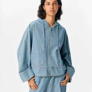 Veste à capuche rayé Raly