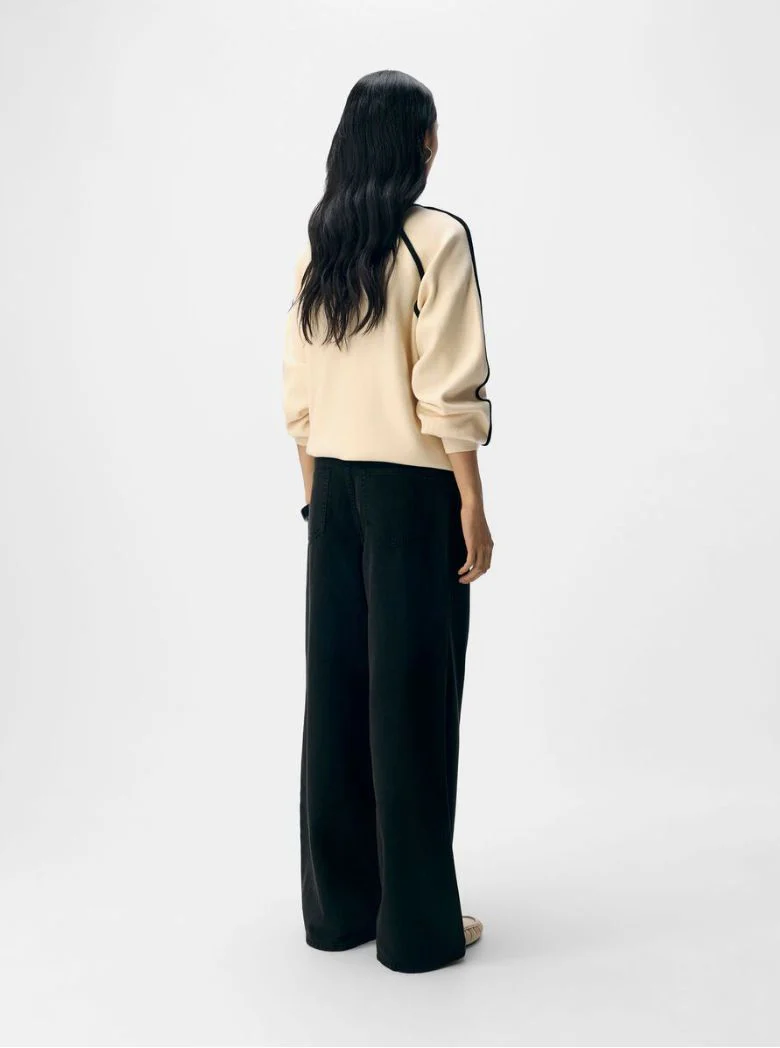 Jean Wide noir Kamata – Image 4