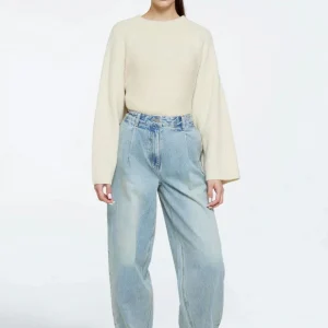 Jean à pince bleu clair Aspen