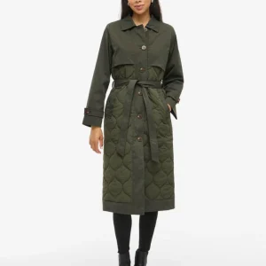 Trench doudoune kaki Softie