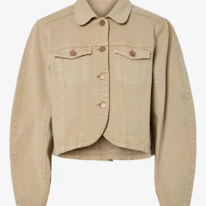 Veste en jean sable Lua