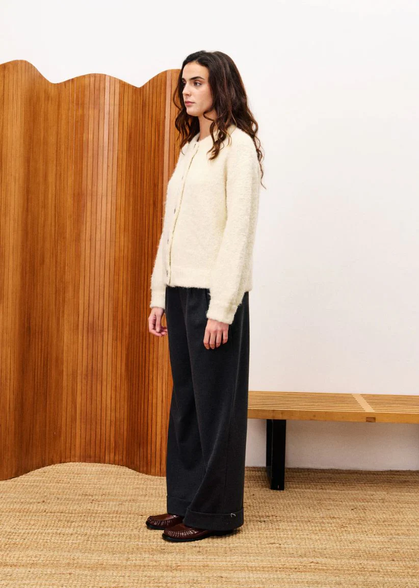 Cardigan crème Selkirk – Image 2