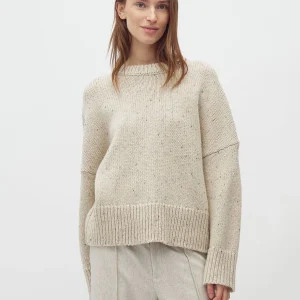 Pull beige moucheté Gillian