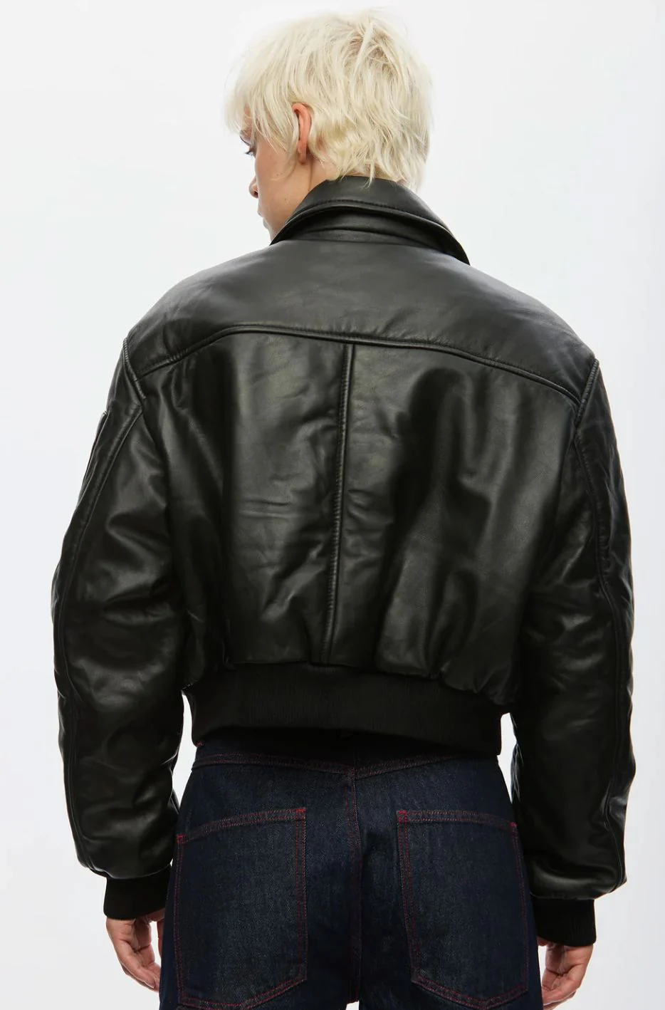 Bombers Pad Leather black – Image 3