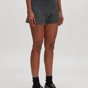 Mini short laine gris Stevie