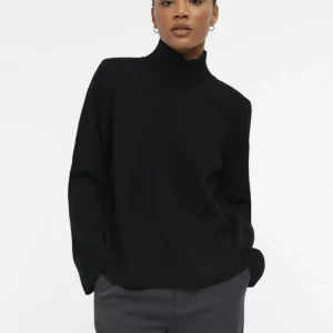 Pull col montant noir Reynard