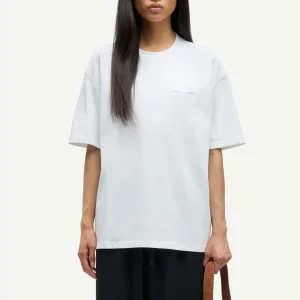 T shirt blanc coeur Saeira