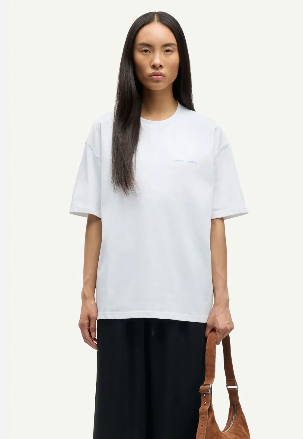 T shirt blanc coeur Saeira