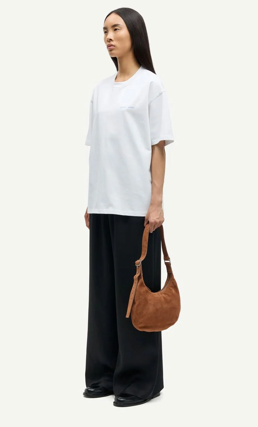 T shirt blanc coeur Saeira – Image 3