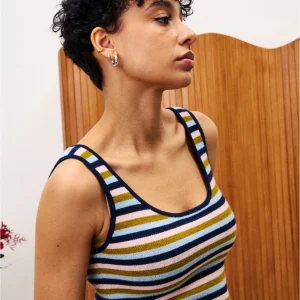 Débardeur rayé Agapanthe