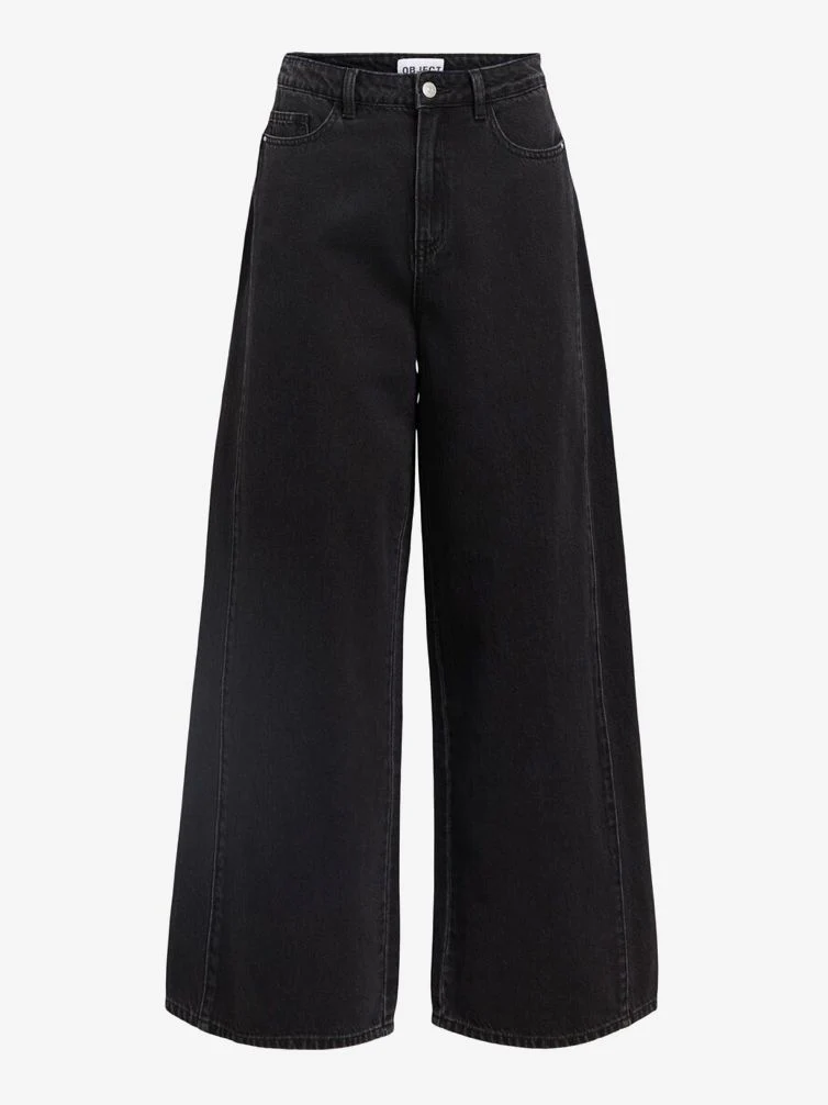 Jean noir à double couture Moji – Image 4