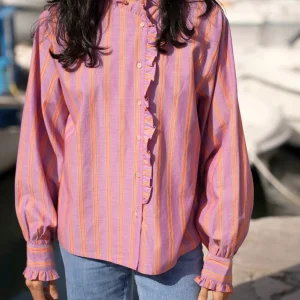 LA CHEMISE A VOLANT ALBA