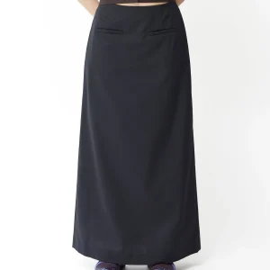 Stripe Maxi Long Skirt