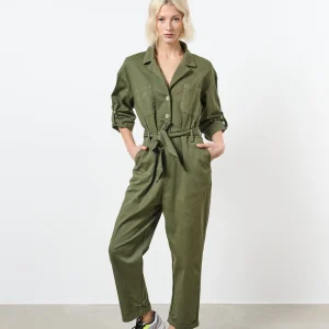 Combinaison 100% coton Ceinturée