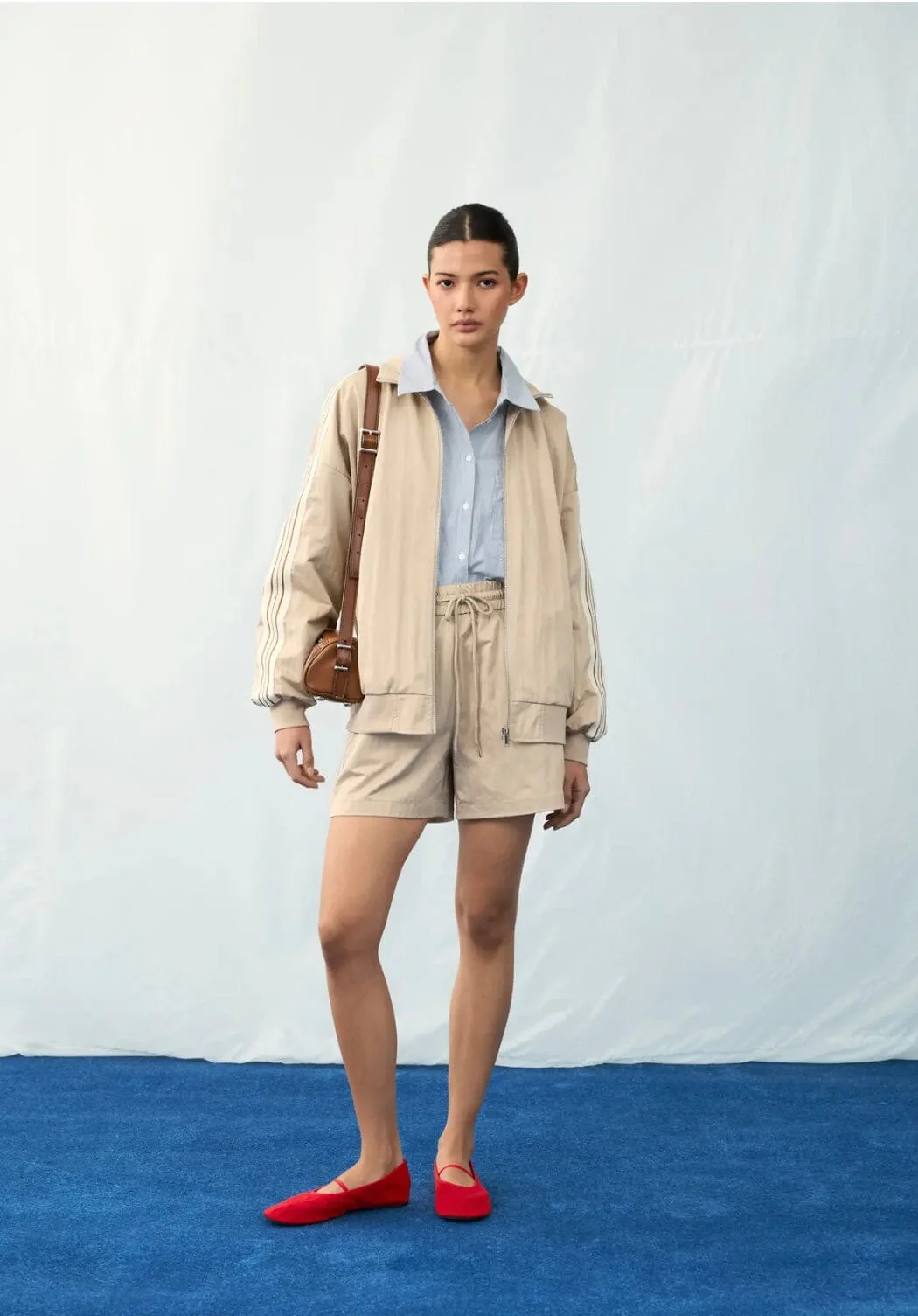 Short jogging beige Haba – Image 3