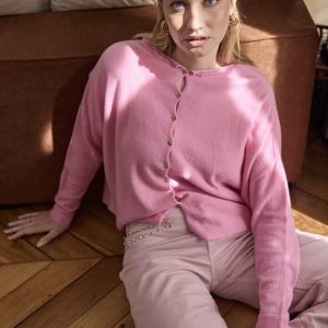 gilet manches longues boutons