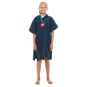 Quick Dry Change Robe Red Original Kids- Navy