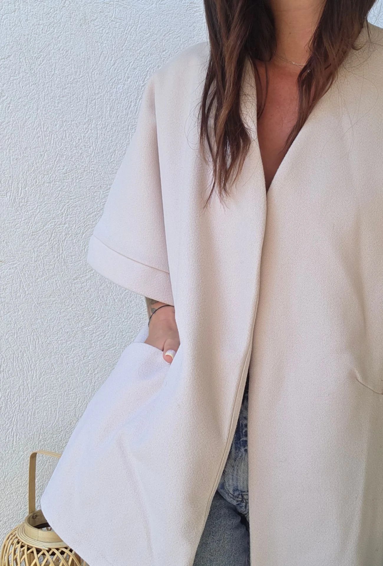 Manteau FOLLIES - sable – Image 2